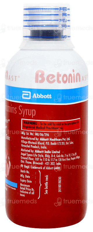 Betonin Ast Sugar Free Tonic 210ml