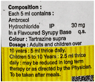 Ambrohist Syrup 100Ml