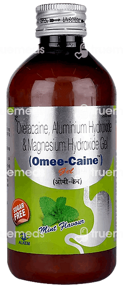 Omee Caine Mint Flavour Sugar Free Gel 200ml Omee Caine Mint Flavour Sugar Free Gel 200ml