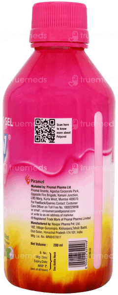 Polycrol Xpress Relief Mint Flavour Sugar Free Gel 200ml