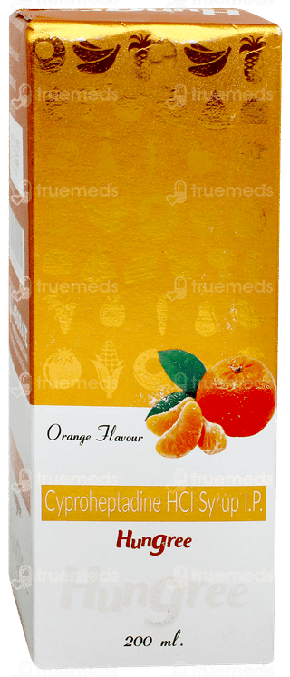 Hungree Orange Flavour Syrup 200ml