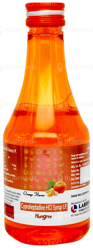 Hungree Orange Flavour Syrup 200ml