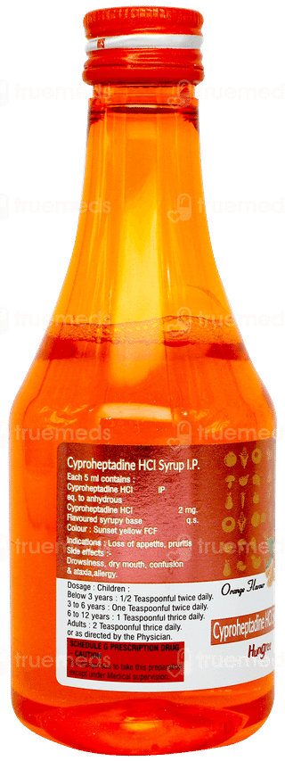 Hungree Orange Flavour Syrup 200ml
