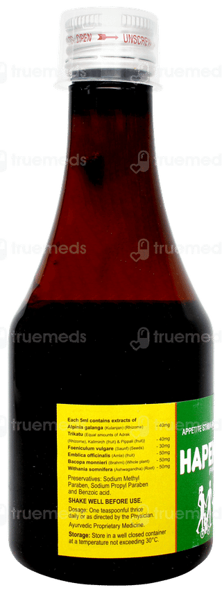 Hapenz Syrup 175ml