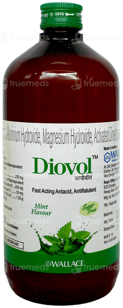 Diovol Mint Flavour Sugar Free Suspension 400Ml Diovol Mint Flavour Sugar Free Suspension 400Ml