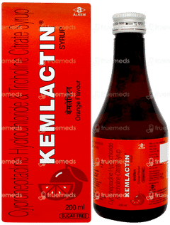 Kemlactin Orange Flavour Sugar Free Syrup 200ml