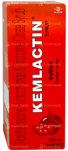 Kemlactin Orange Flavour Sugar Free Syrup 200ml Kemlactin Orange Flavour Sugar Free Syrup 200ml