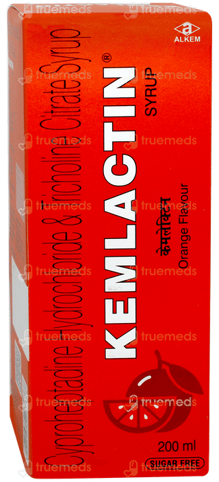 Kemlactin Orange Flavour Sugar Free Syrup 200ml