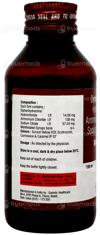 Mahadryl Syrup 100ml