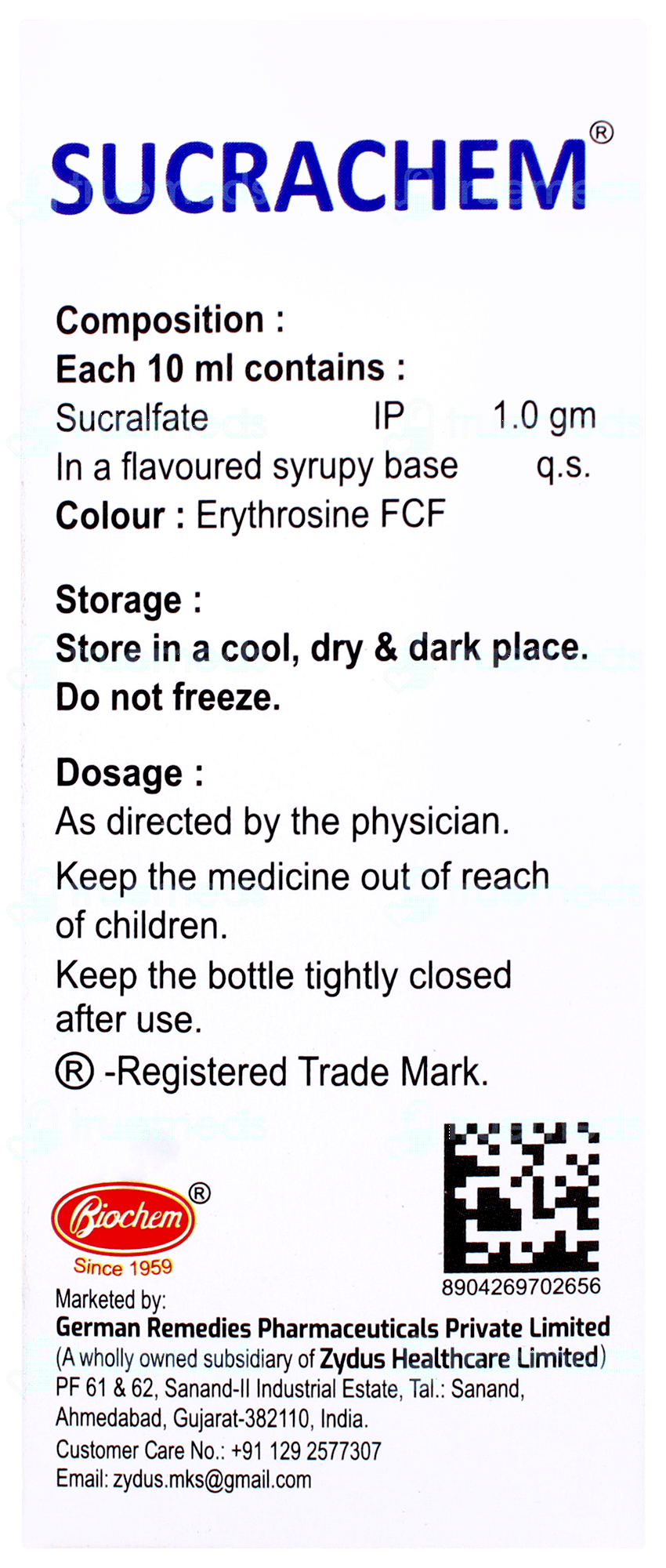 Tasul 1000 Mg Syrup 100 Ml - उपयोग, साइड इफेक्ट्स, खुराक, कीमत | Truemeds