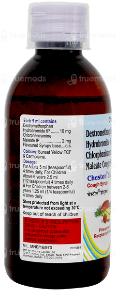 Cheston Dx Pineapple & Raspberry Flavour Syrup 100ml