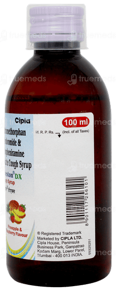 Cheston Dx Pineapple & Raspberry Flavour Syrup 100ml