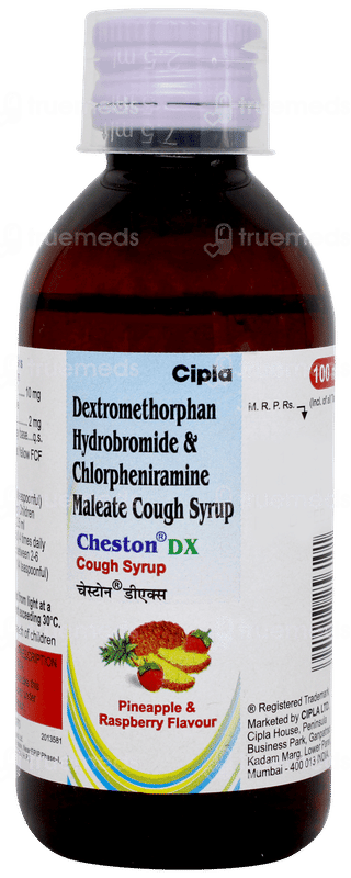 Cheston Dx Pineapple & Raspberry Flavour Syrup 100ml