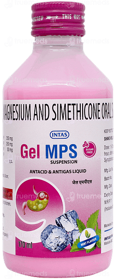 GEL MPS MINT FLAVOUR SUGAR FREE SUSPENSION 170ML