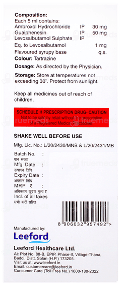 Amrox Ls Syrup 100ml