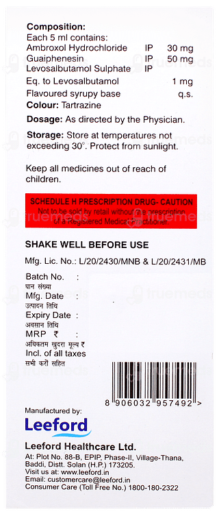 Amrox Ls Syrup 100ml