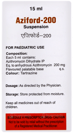 Aziford 200 Suspension 15ml Aziford 200 Suspension 15ml