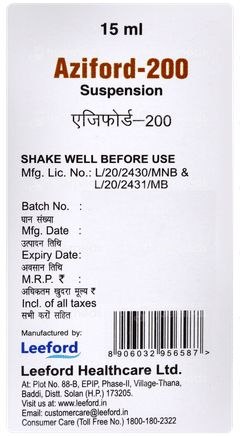 Aziford 200 Suspension 15ml Aziford 200 Suspension 15ml