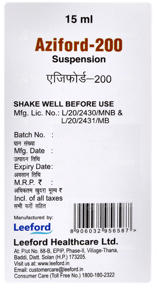 Aziford 200 Suspension 15ml