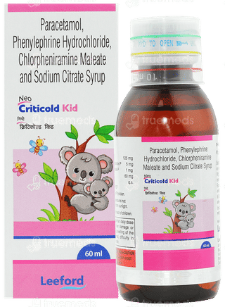 Criticold Kid Neo Syrup 60Ml