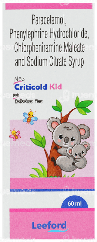 Criticold Kid Neo Syrup 60Ml