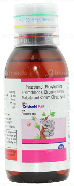 Criticold Kid Neo Syrup 60Ml