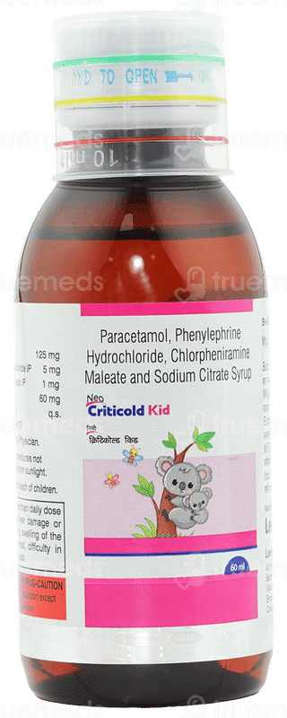 Criticold Kid Neo Syrup 60Ml