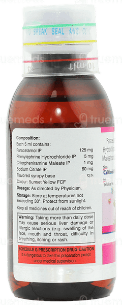 Criticold Kid Neo Syrup 60Ml