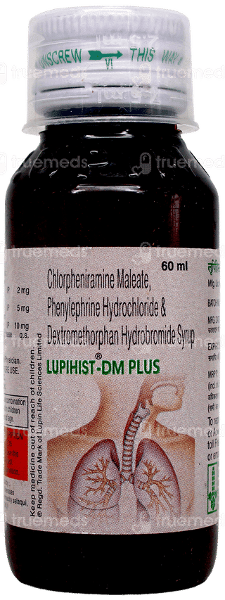 Lupihist Dm Plus Syrup 60Ml