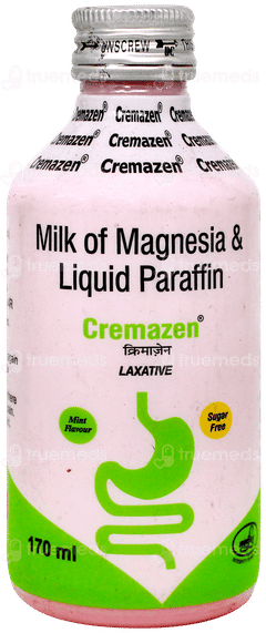 Cremazen Mint Flavour Sugar Free Suspension 170Ml Cremazen Mint Flavour Sugar Free Suspension 170Ml