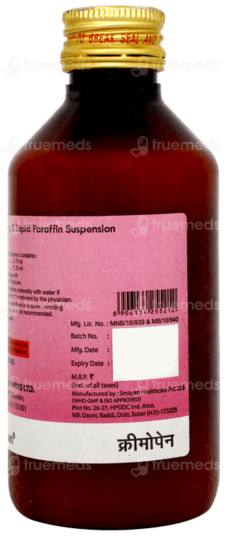 Cremopen Mint Flavour Sugar Free Suspension 170ml