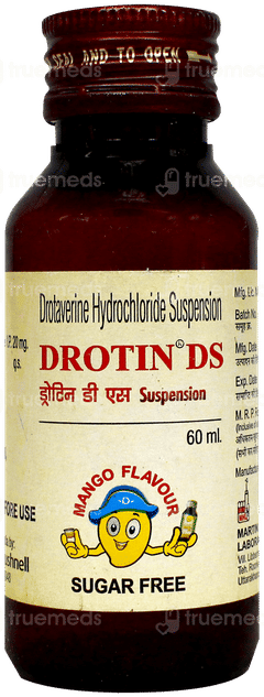 Drotin Ds Mango Flavour Sugar Free Suspension 60Ml