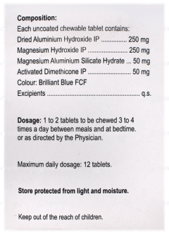 Diovol Cool Blue Chewable Tablet 20