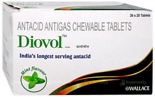 Diovol Cool Blue Chewable Tablet 20