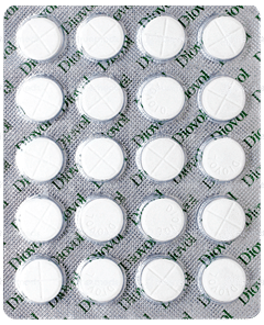 Diovol Cool Blue Chewable Tablet 20