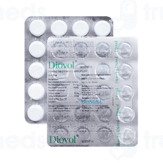 Diovol Cool Blue Chewable Tablet 20