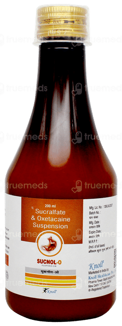 Sucnol O Suspension 200ml Sucnol O Suspension 200ml