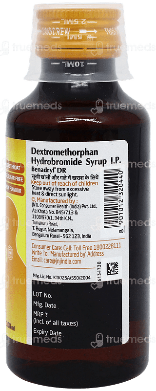 Benadryl Dr Syrup 100ml