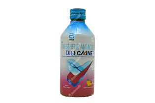 Digecaine Fruit Punch Flavour Sugar Free Syrup 200ml