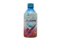 Digecaine 10/600/300/25 MG Syrup 200 ML