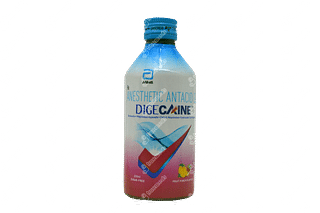 Digecaine 10/600/300/25 MG Syrup 200 ML