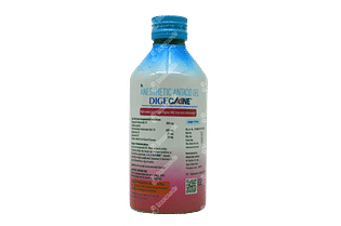 Digecaine Fruit Punch Flavour Sugar Free Syrup 200ml