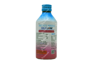 Digecaine 10/600/300/25 MG Syrup 200 ML