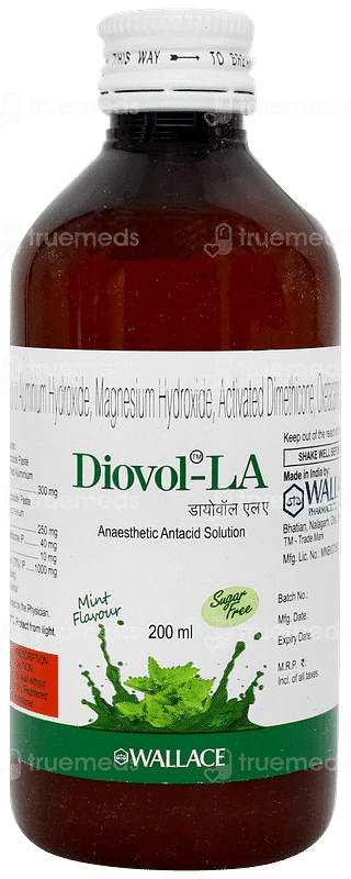 Diovol La Mint Flavour Sugar Free Suspension 200ml