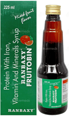 Fruitobin Mixed Fruit Flavor Syrup 225ml Fruitobin Mixed Fruit Flavor Syrup 225ml