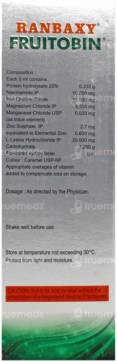Fruitobin Mixed Fruit Flavor Syrup 225Ml Fruitobin Mixed Fruit Flavor Syrup 225Ml