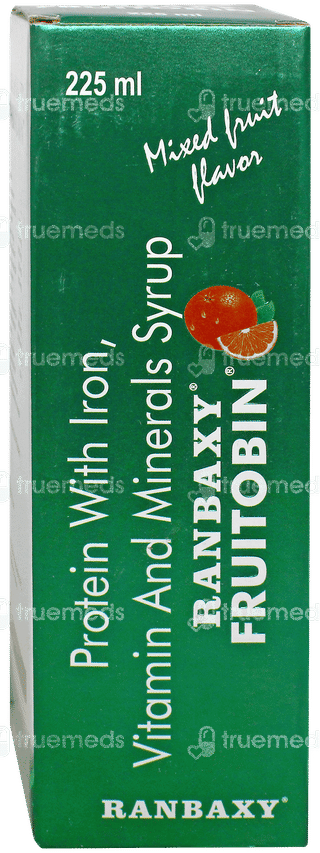 Fruitobin Mixed Fruit Flavor Syrup 225Ml