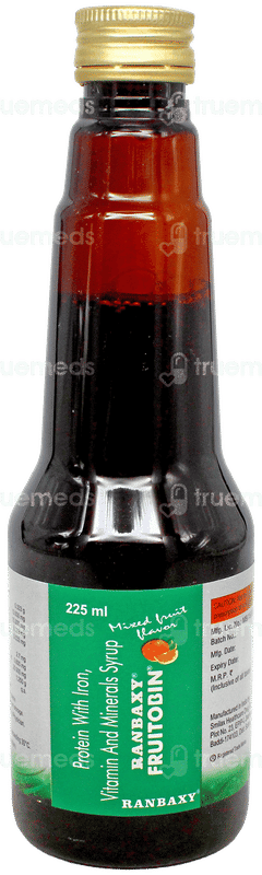 Fruitobin Mixed Fruit Flavor Syrup 225Ml Fruitobin Mixed Fruit Flavor Syrup 225Ml