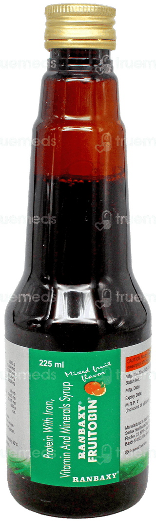 Fruitobin Mixed Fruit Flavor Syrup 225Ml