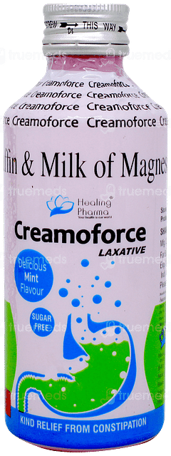 Creamoforce Mint Flavour Sugar Free Laxative 225ml